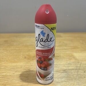 Glade Radiant Berries Fragrance Room Spray 8 oz‎ Air Freshener RARE VHTF